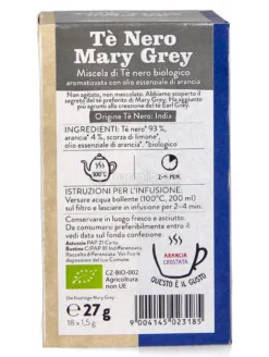 Tè Nero Biologico Mary Grey
