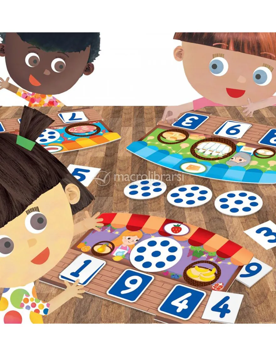 Tombola Tattile dei Numeri Montessori