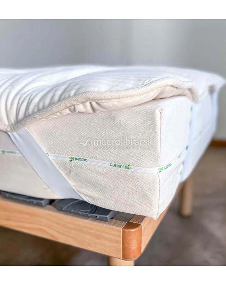 Topper Cotone Biologico E Erbe Alpine Biologiche 160X190