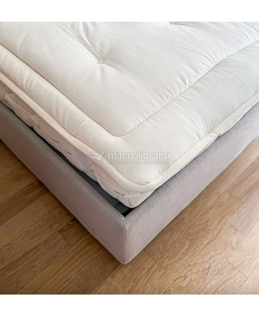 Topper in Cotone Biologico e Lavanda Biologica 90X200