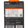 Torcia Frontale Nera 500 Lumen