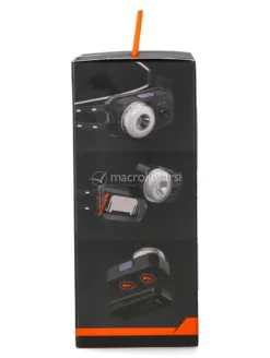 Torcia Frontale Nera 500 Lumen