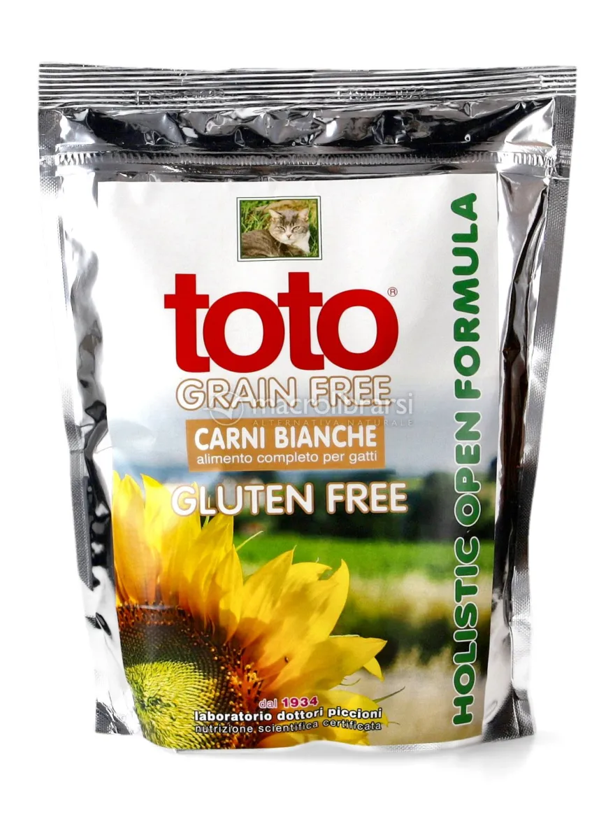 Toto Holistic Grain Free Carni Bianche per Gatti - 500g