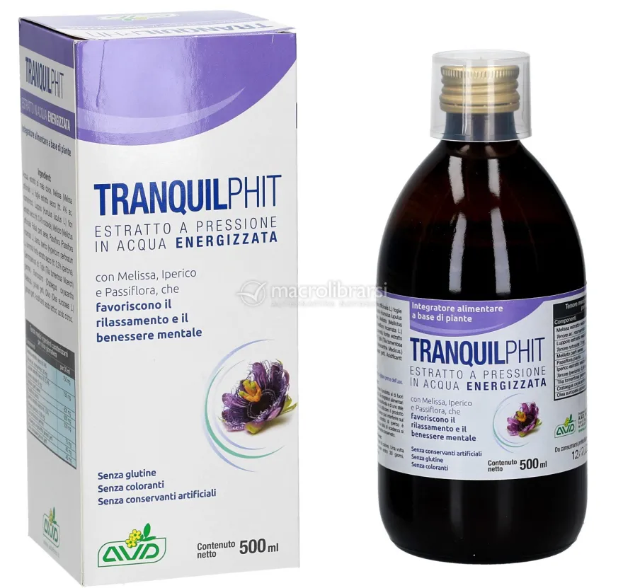 Tranquilphit - Estratto di Erbe in Acqua Energizzata