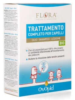 Trattamento Completo contro i Pidocchi Ovopid - Olio, Shampoo e Spray