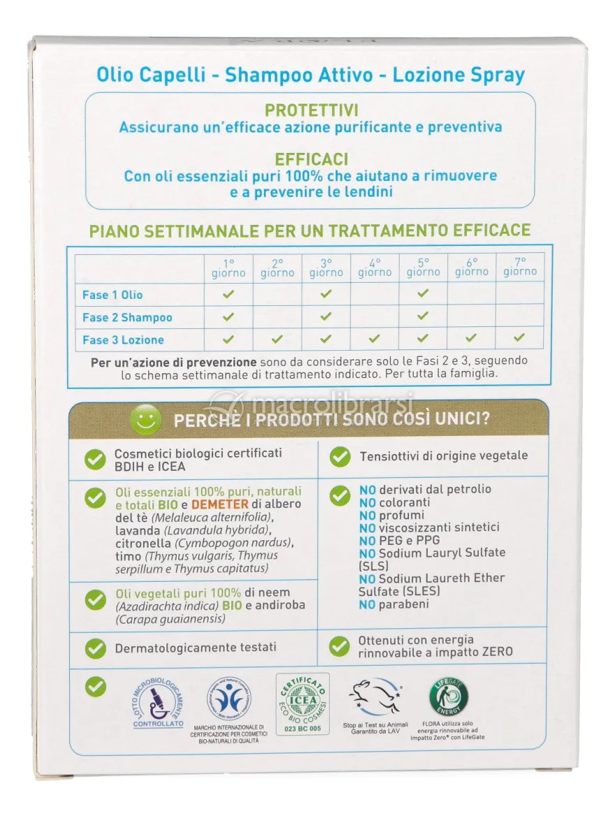Trattamento Completo contro i Pidocchi Ovopid - Olio, Shampoo e Spray