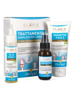 Trattamento Completo contro i Pidocchi Ovopid - Olio, Shampoo e Spray