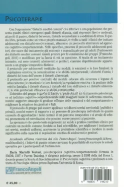 Trattamento dei Disturbi Emotivi Comuni in Adolescenza