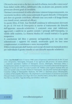 Trattamento Omeopatico dei Disturbi Muscoloscheletrici