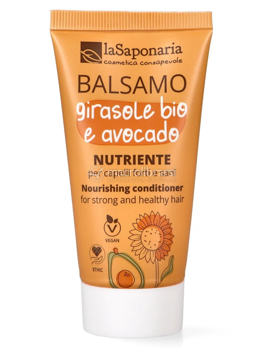 Travel-Size Balsamo Nutriente Girasole Bio e Avocado - 30 ml