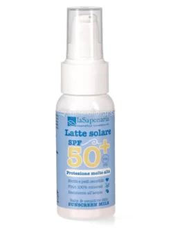 Travel Size Latte Solare Bio SPF 50+ Bimbi e Pelli Sensibili