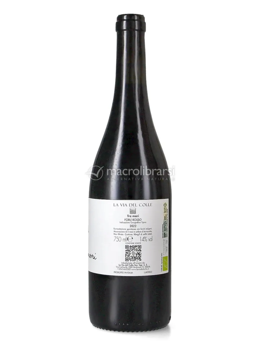 Tre Mori - Vino Rosso Biologico