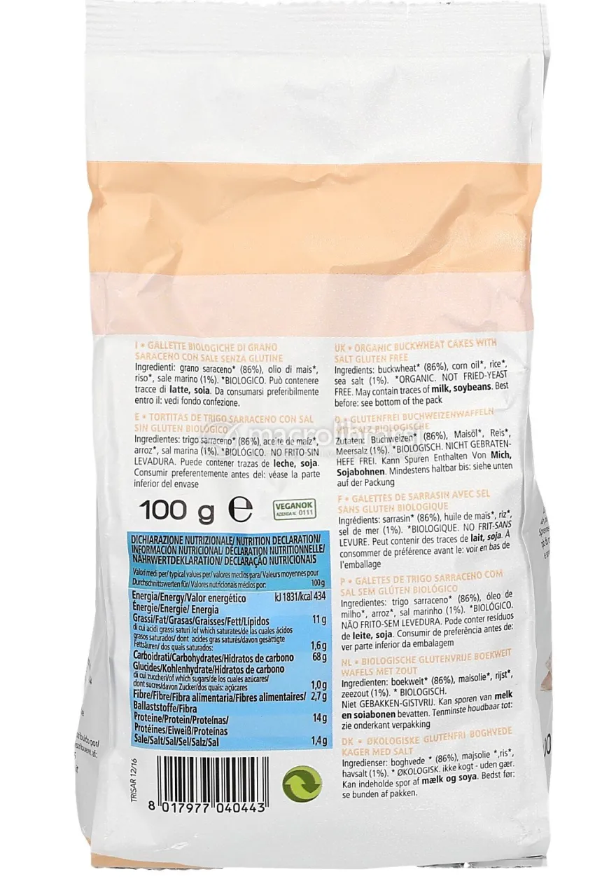 Triangoli di Grano Saraceno Bio