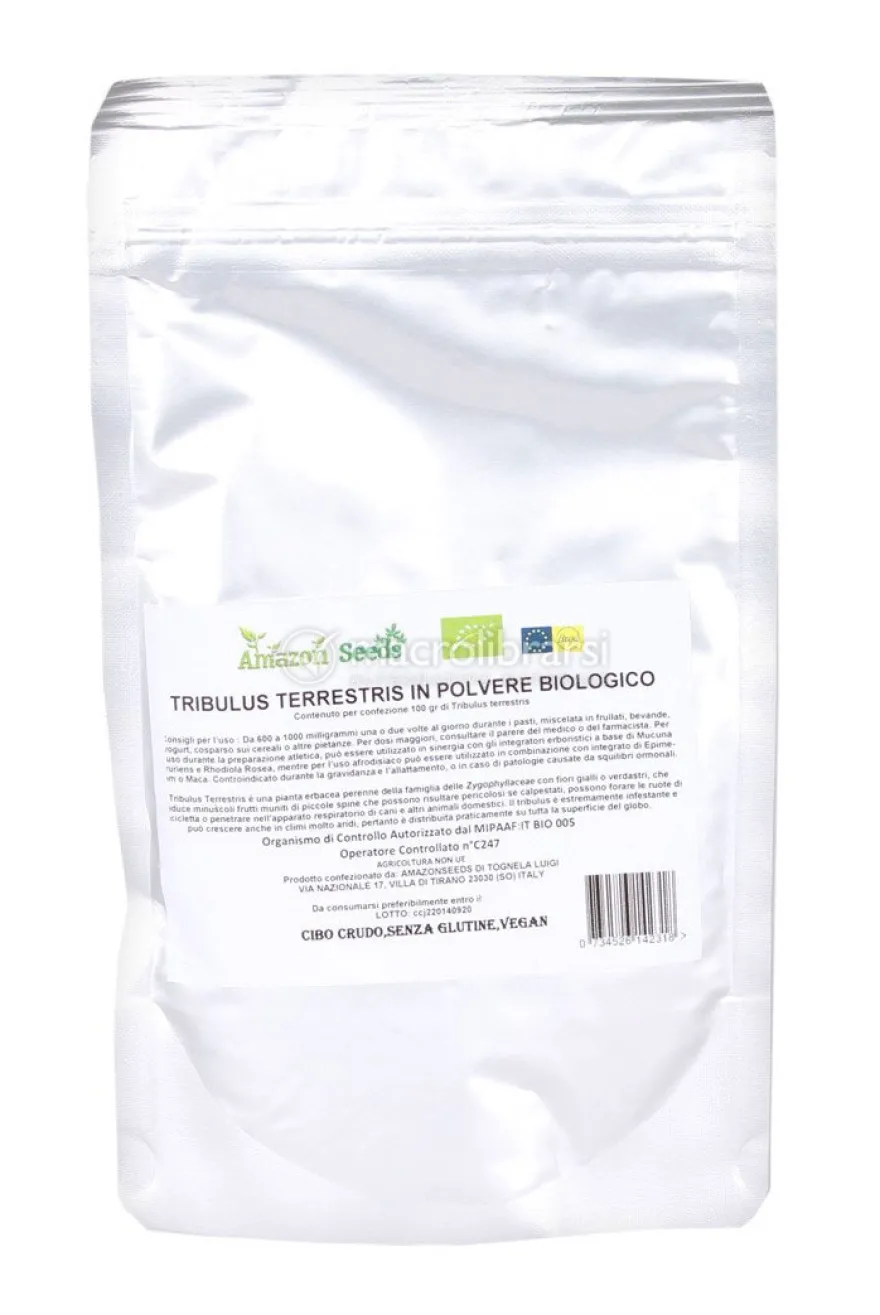 Tribulus Terrestris Bio in Polvere