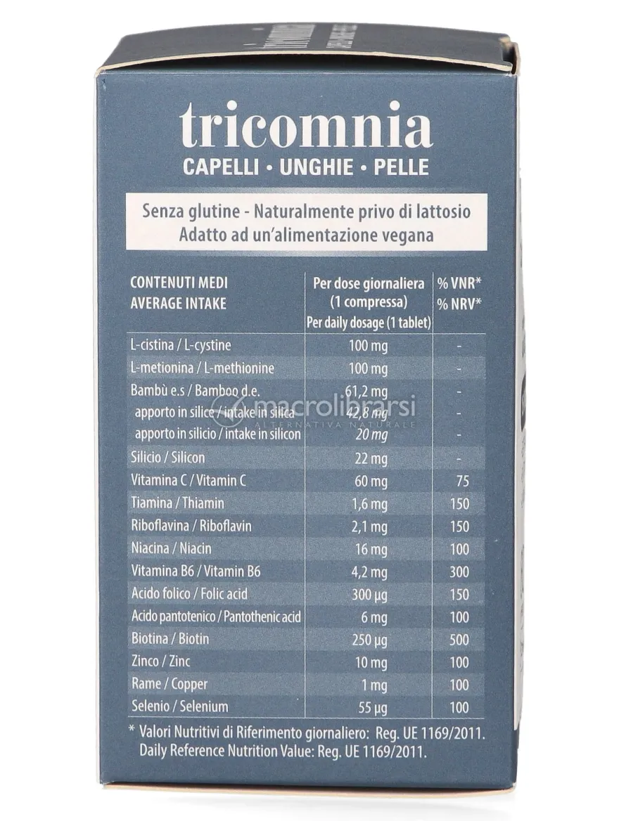 Tricomnia - Capelli Unghie Pelle