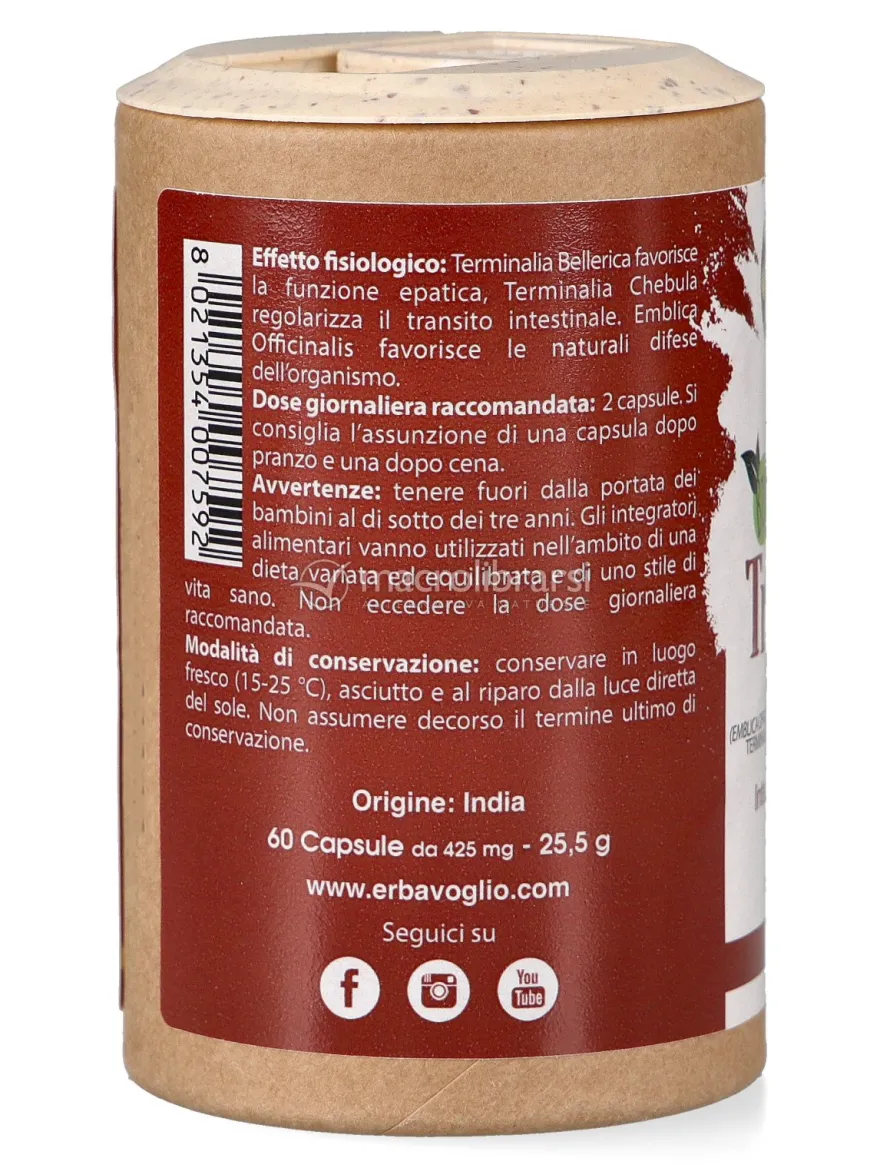 Triphala Bio - Integratore in Capsule