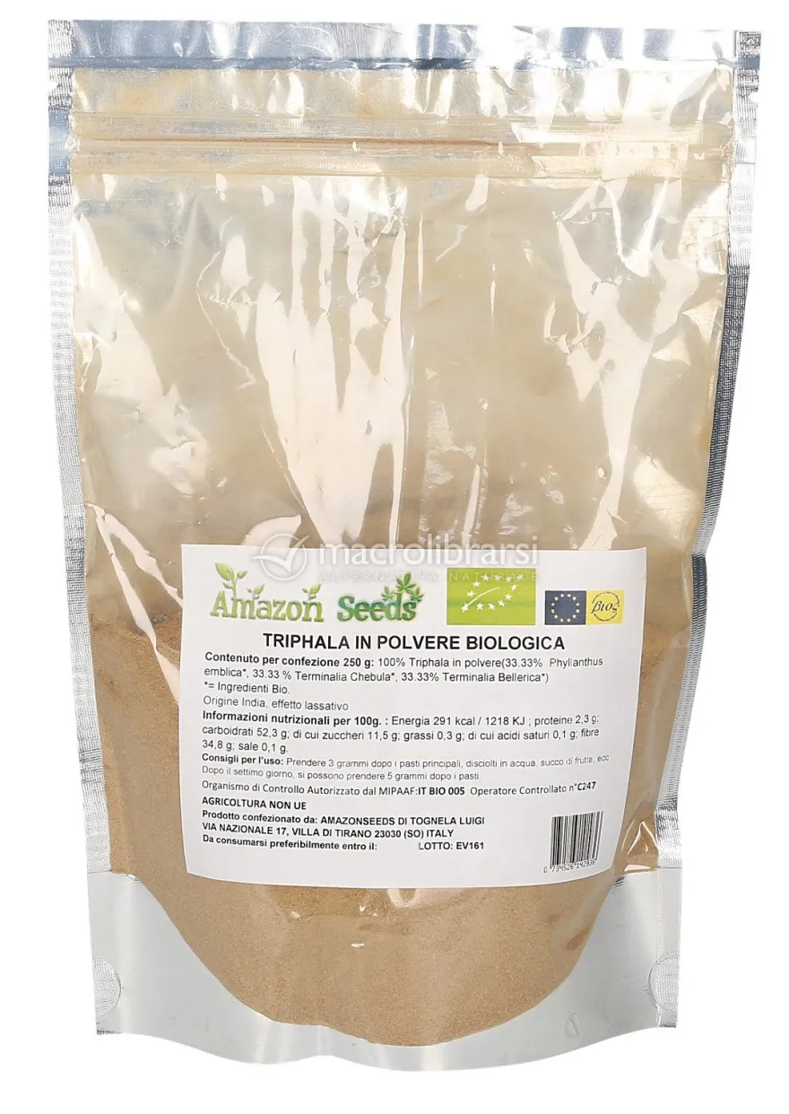 Triphala Biologica in Polvere