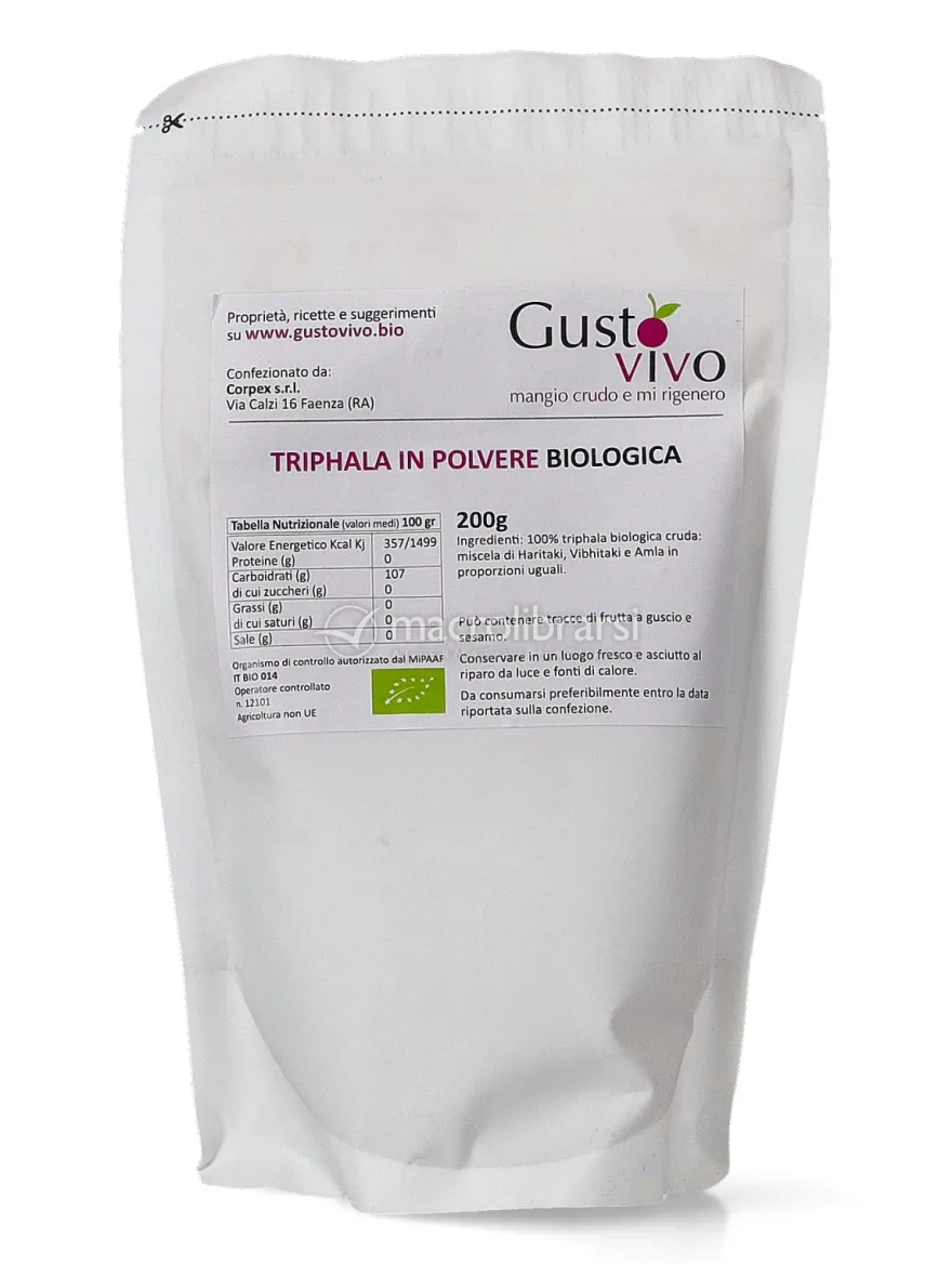 Triphala in Polvere Biologica