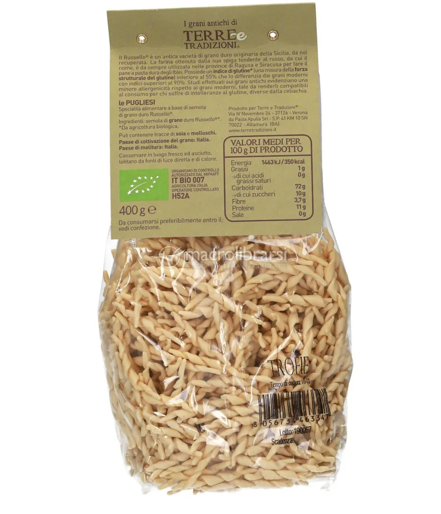 Trofie Bio - Le Pugliesi