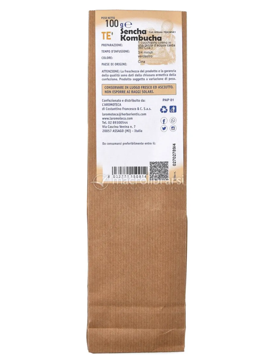 Tè Sencha Kombucha