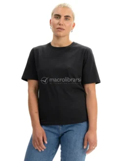 T-Shirt Donna in Cotone Biologico Tanika - Nero - M