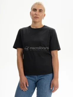 T-Shirt Donna in Cotone Biologico Tanika - Nero - M