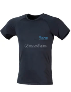 T-Shirt Girocollo Uomo Nera S/M