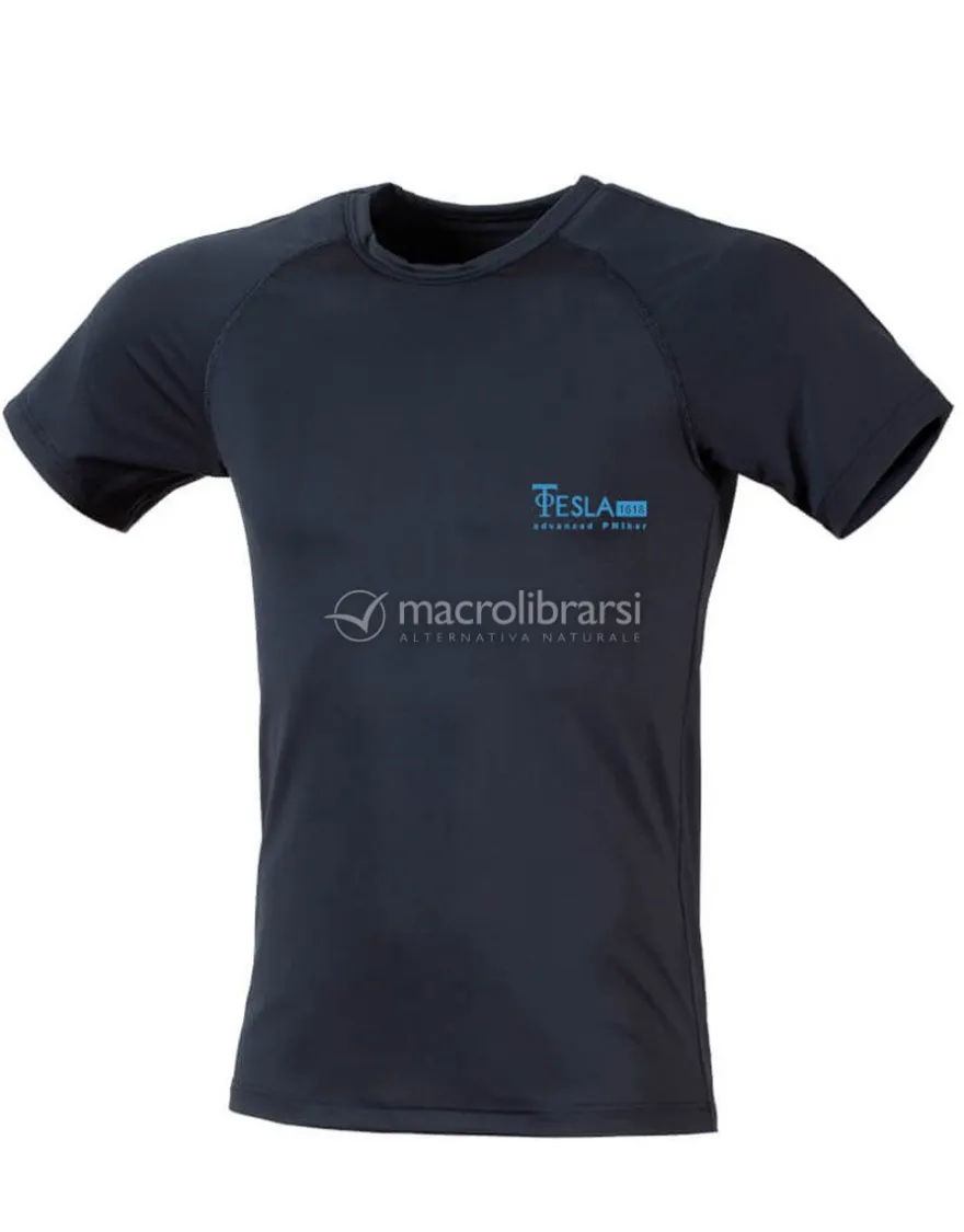 T-Shirt Girocollo Uomo Nera S/M
