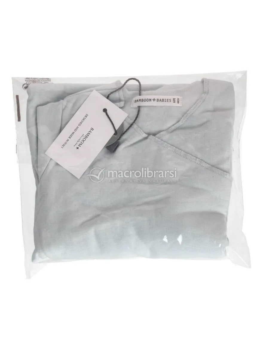 Tutina con Piedi Pure - Sky Grey - 3m