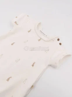 Tutina Estiva Bimbo con Stampa - Coniglio - 3m