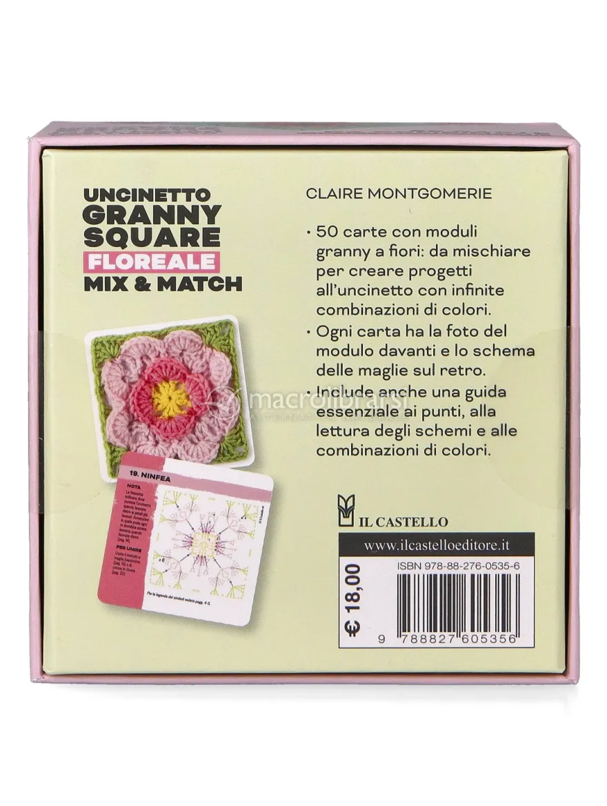 Uncinetto Granny Square - Floreale - Mix e match
