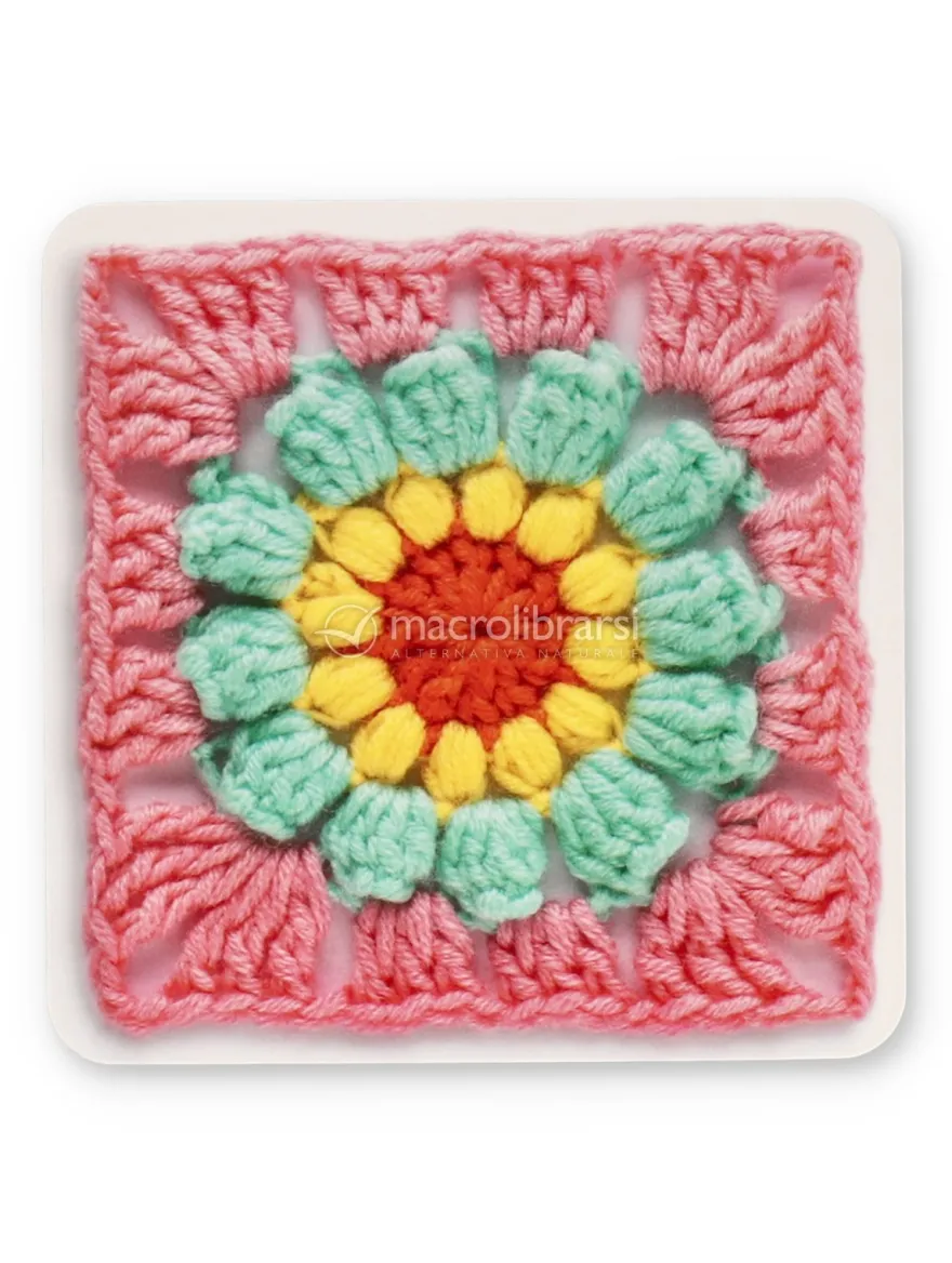 Uncinetto Granny Square - Floreale - Mix e match