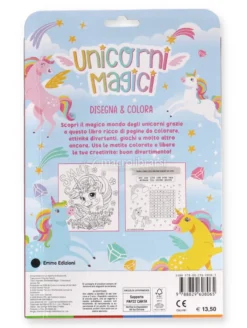 Unicorni Magici - Disegna e Colora