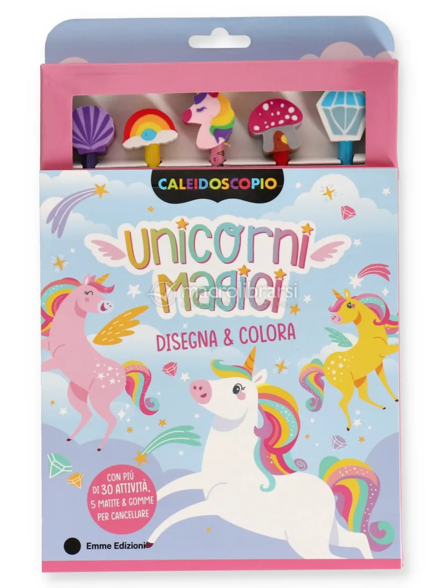 Unicorni Magici - Disegna e Colora