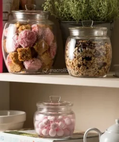Universal Push Top Storage Jar - 0.85 l