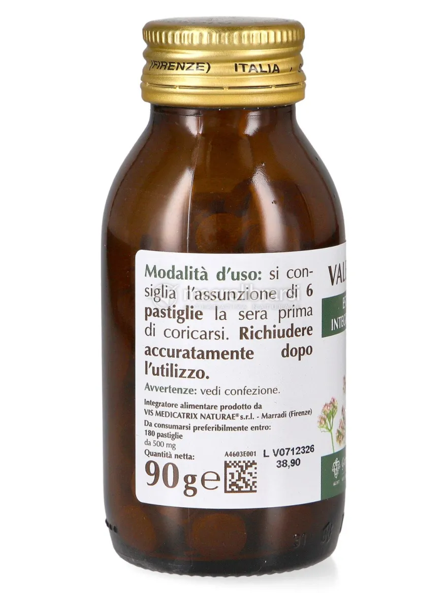 Valeriana Estratto Integrale Secco - Pastiglie