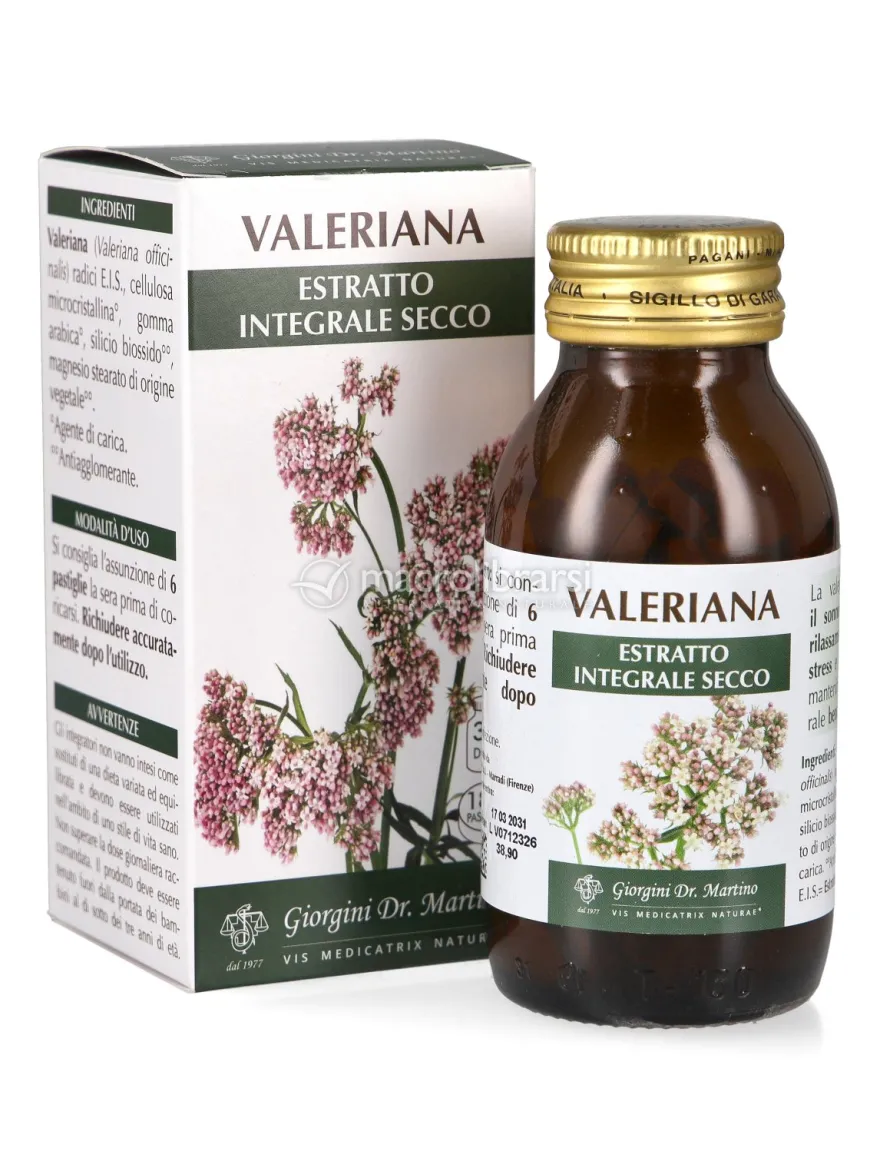 Valeriana Estratto Integrale Secco - Pastiglie