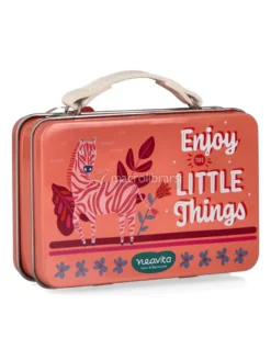 Valigetta "Enjoy the Little Thinks" con 4 Tisane in Filtro - Arancione