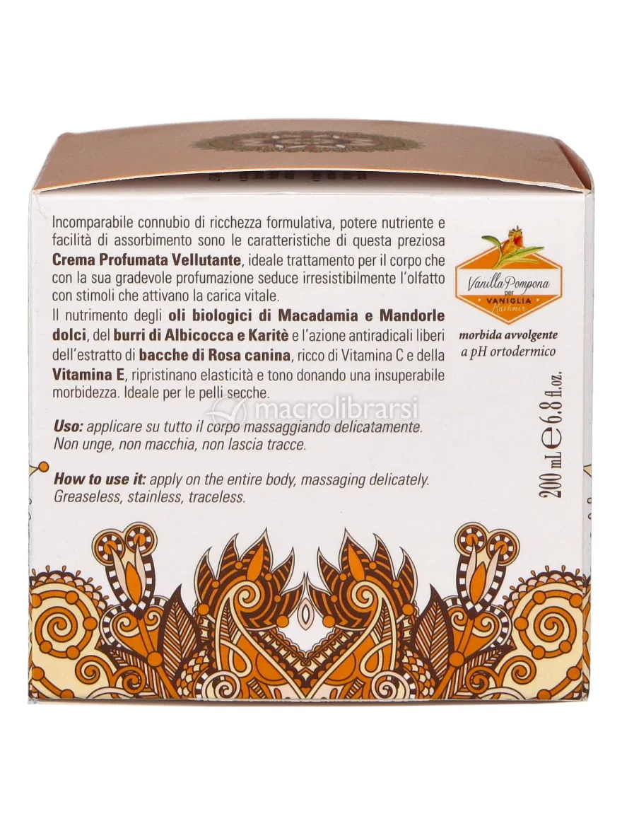 Vaniglia Kashmir - Crema Profumata Vellutante