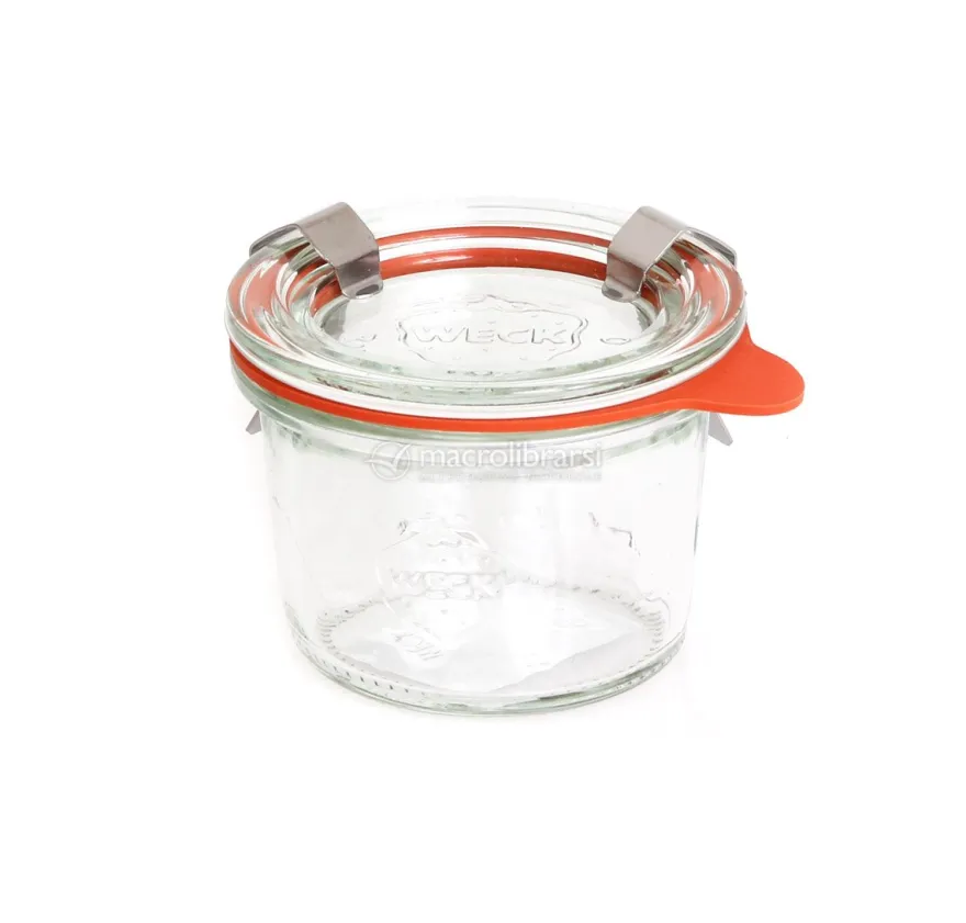 Vasetto in Vetro Weck 80 ml - Coperchio 60