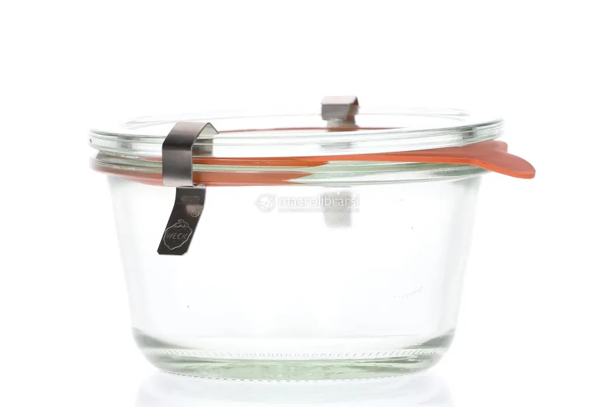 Vasetto Weck Piatto con Accessori - 290 ml