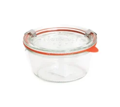 Vasetto Weck Piatto con Accessori - 290 ml