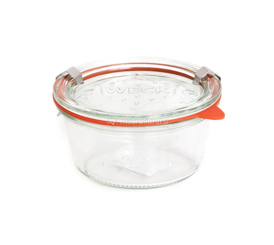Vasetto Weck Piatto con Accessori - 290 ml
