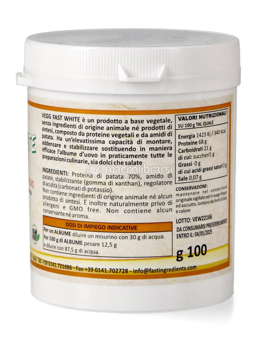 Veggfast White - 100g