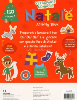 Vetrofanie Gommose - Natale Actvity Book