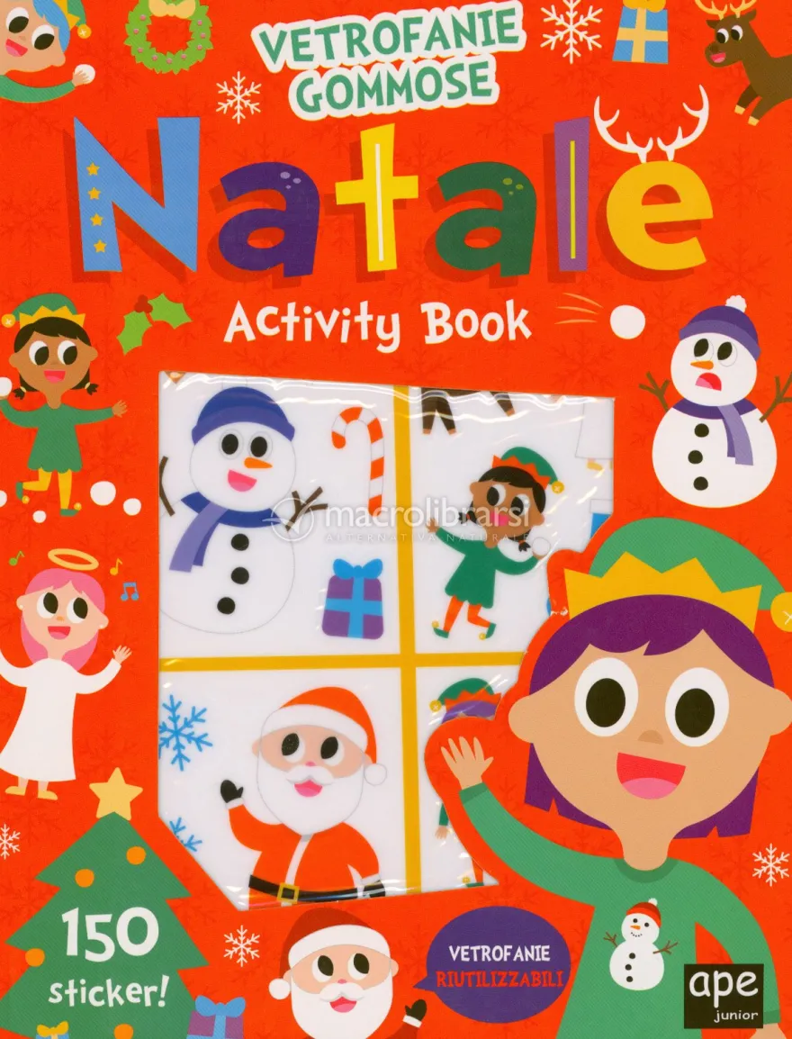 Vetrofanie Gommose - Natale Actvity Book