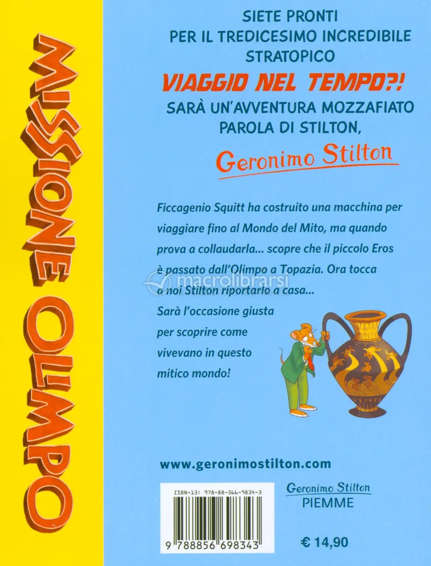 Viaggio nel Tempo 13 - Missione Olimpo