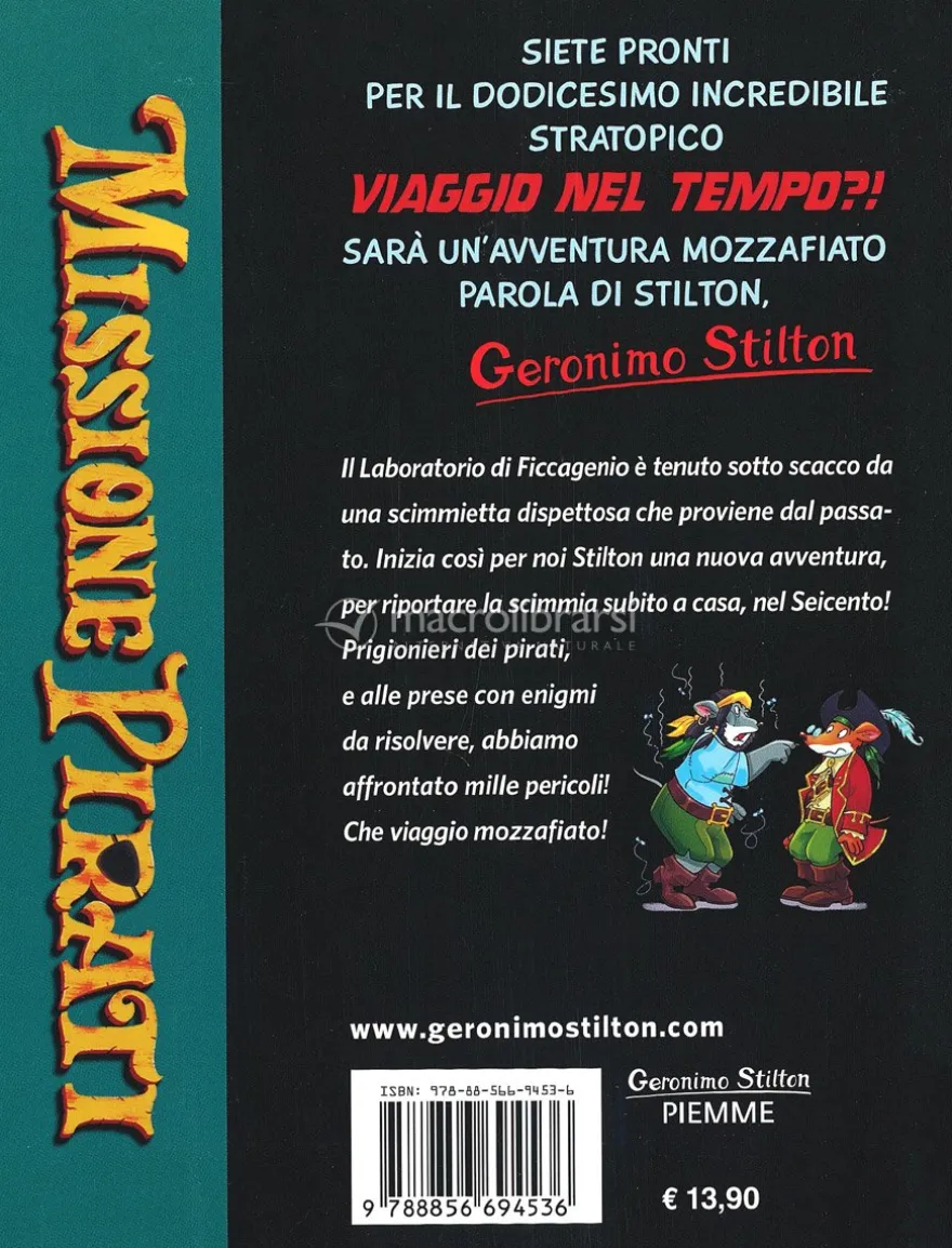 Viaggio nel Tempo 12 - Missione Pirati
