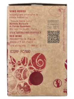 Vino Rosso Bio - 5 L
