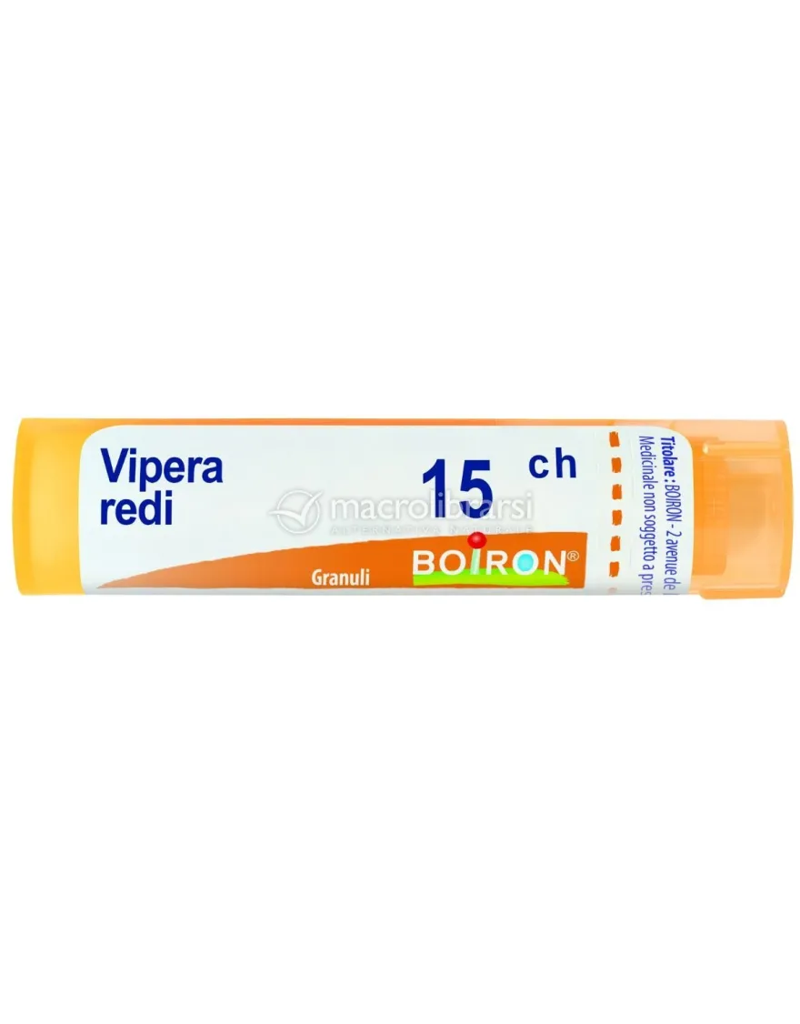 Vipera Redi 15CH Granuli Boiron